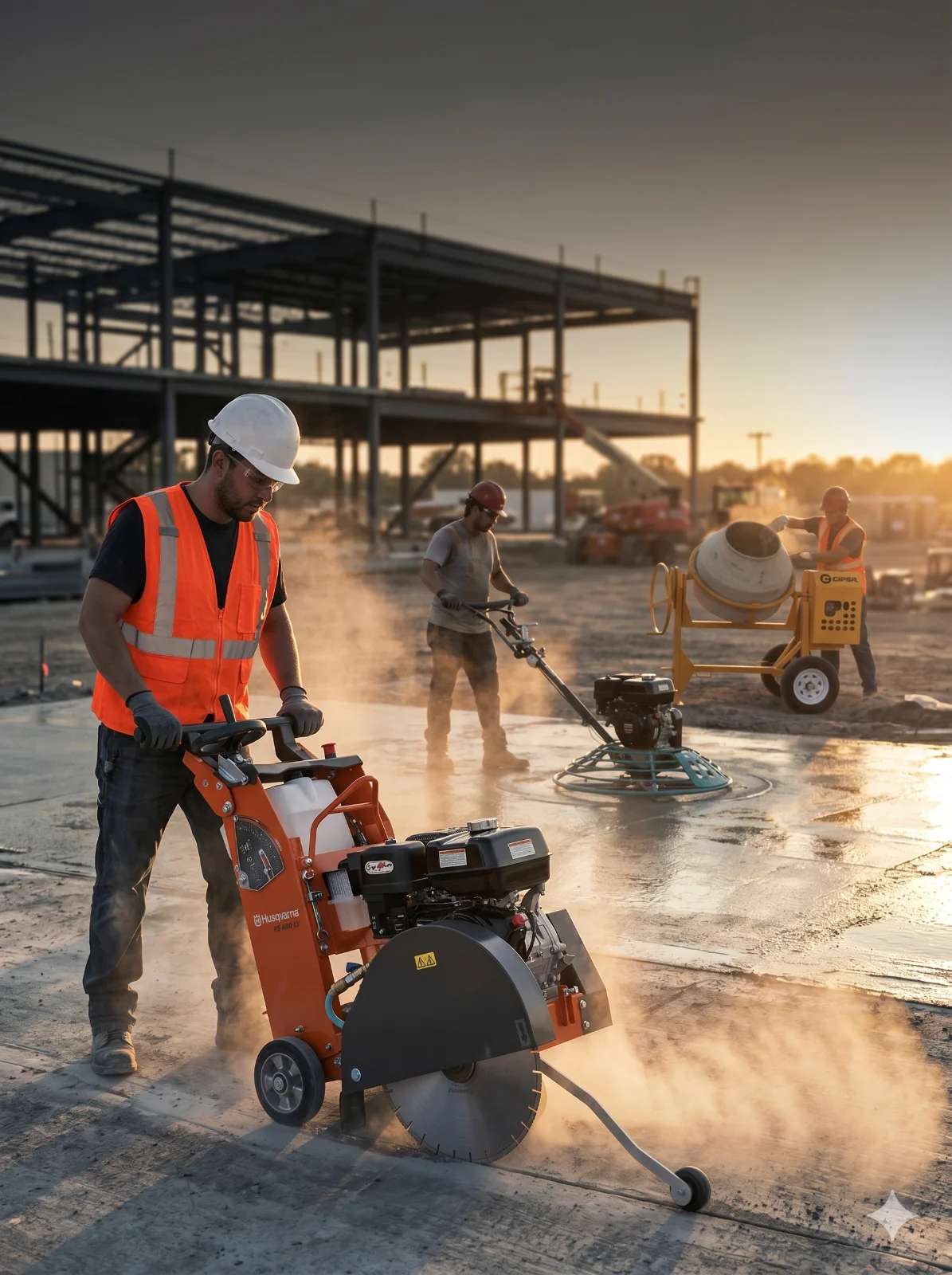 Renta de Equipo para Acabados de Concreto