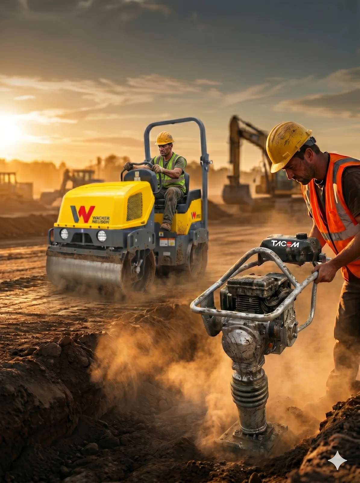 Renta de Equipo de Compactación