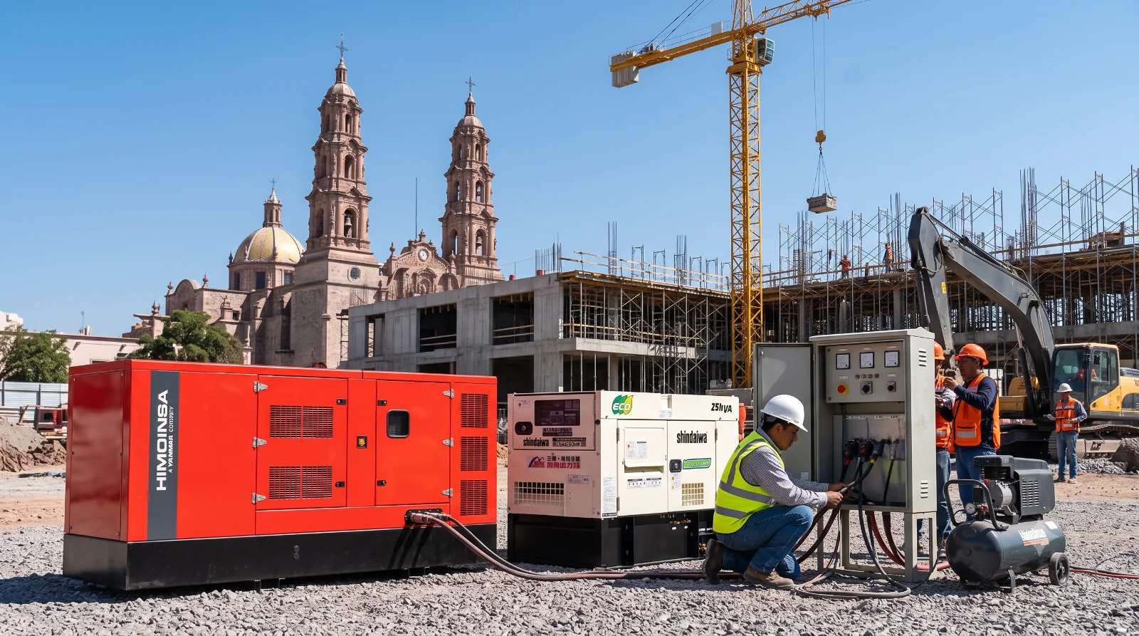 Renta de Generadores y Plantas de Luz en Aguascalientes